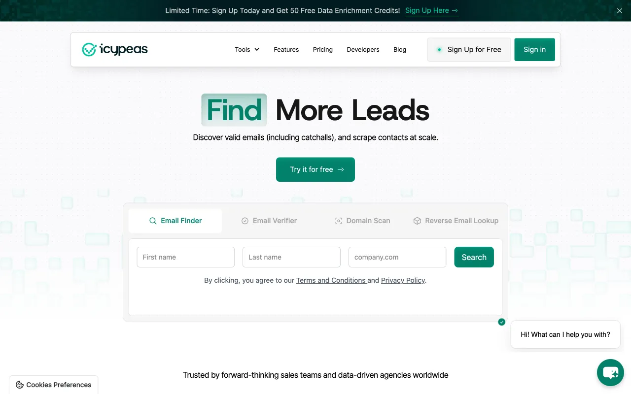 Lead Generation Tools with Icypeas