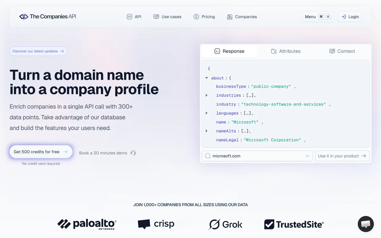 Lead Generation Tools with TheCompaniesAPI
